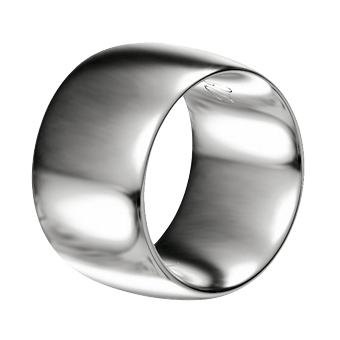 Sweet | Men's Wedding Ring | 9k White Gold - Click Image to Close